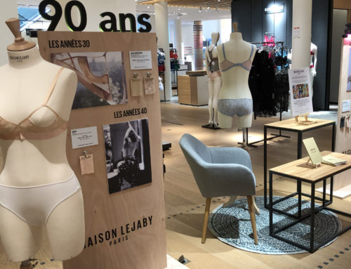 Pop’up Exposition Maison Lejaby au Bon Marché